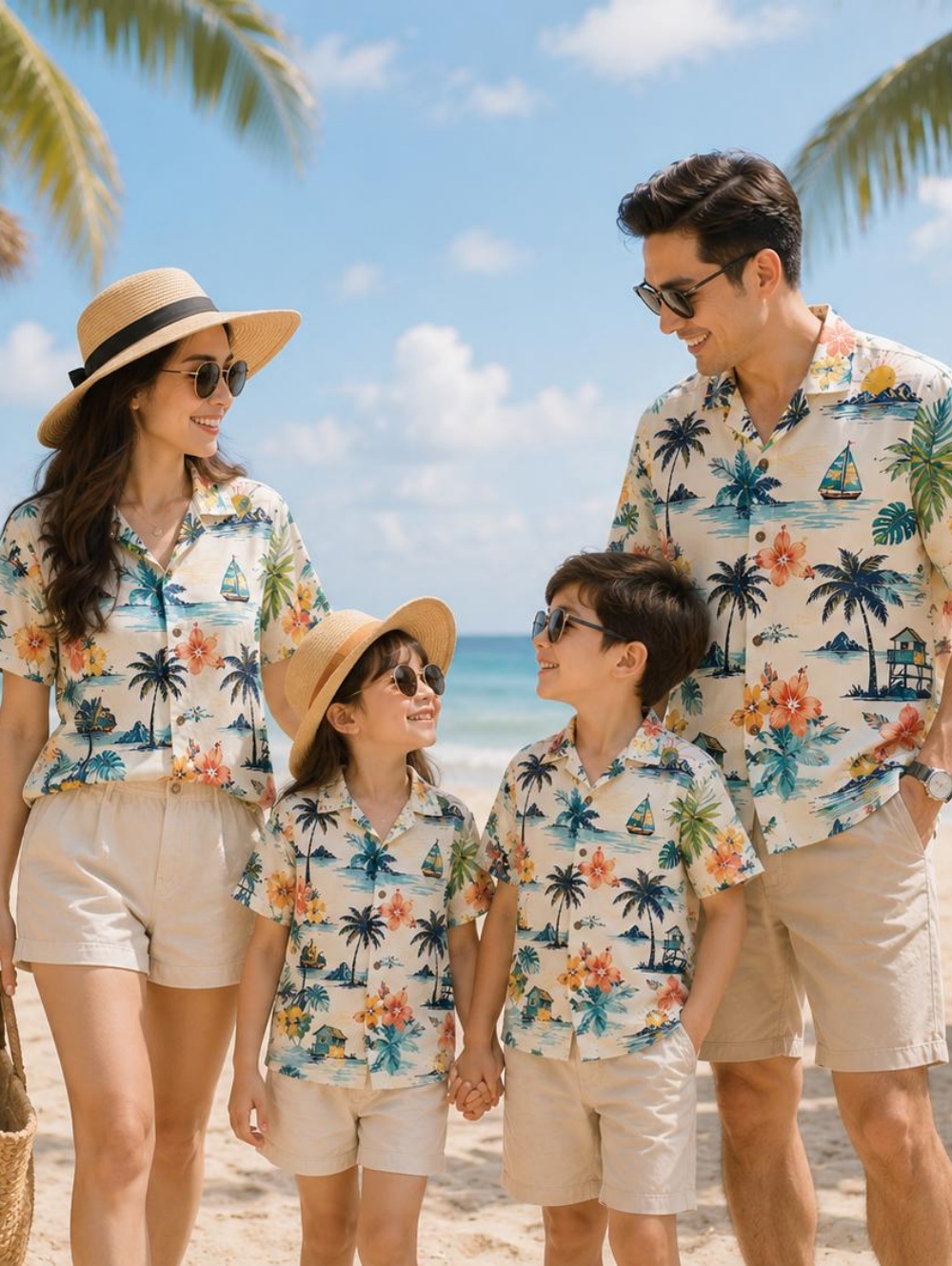 Plant Parent T Shirt - Summer Hawaiian Children's Shirt Tropical Plants