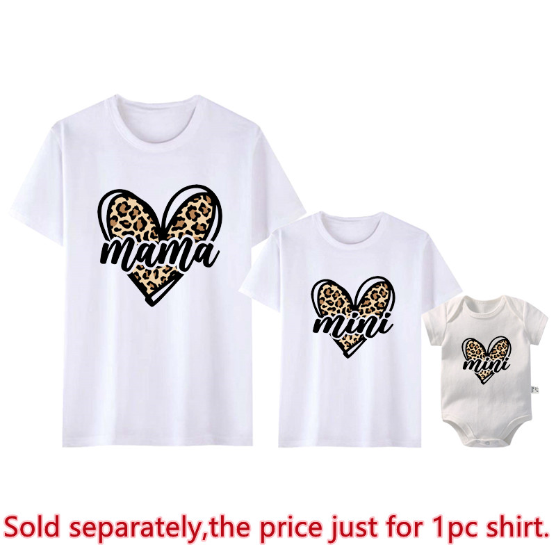Mama Mimi Leopard Heart Print  - огляд і ціна Plant Parent T Shirt